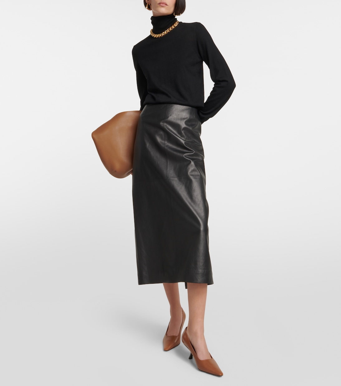Pull Piuma à col roulé en cachemire | Loro Piana
