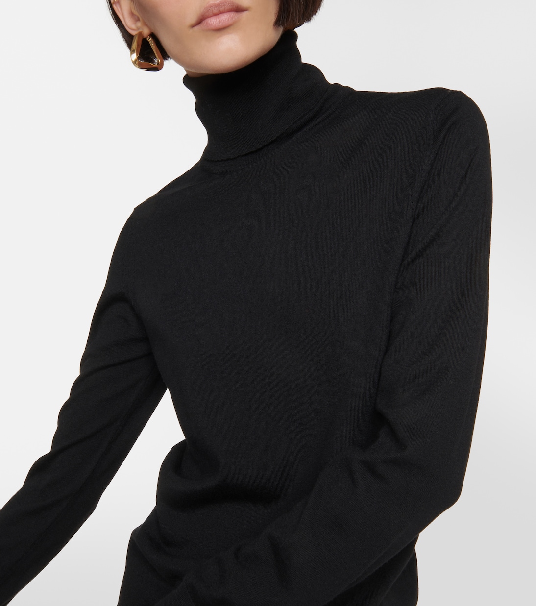 Pull Piuma à col roulé en cachemire | Loro Piana