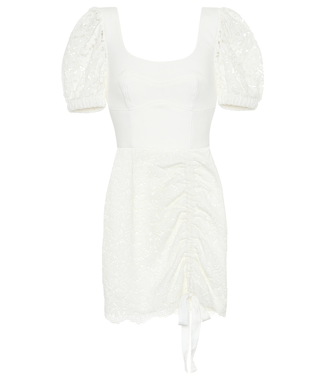 Vestido corto Le Saint de encaje | Rebecca Vallance