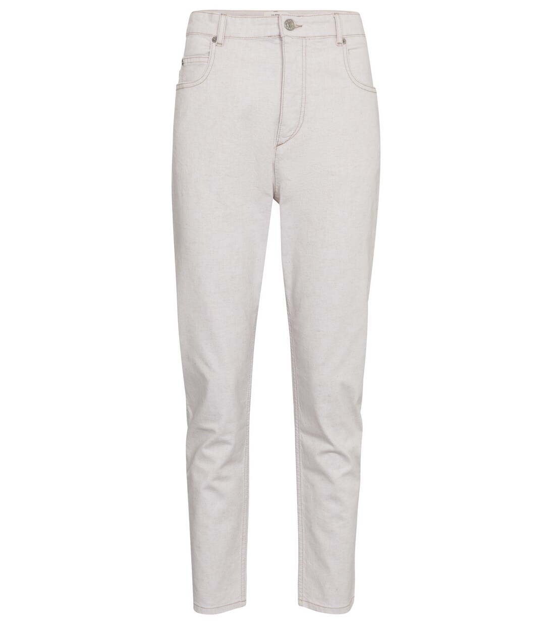 Jeans rectos Lanea de tiro alto | Marant Etoile