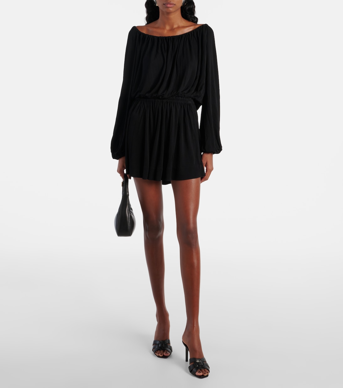 Mules Tribute 85 en cuir | Saint Laurent