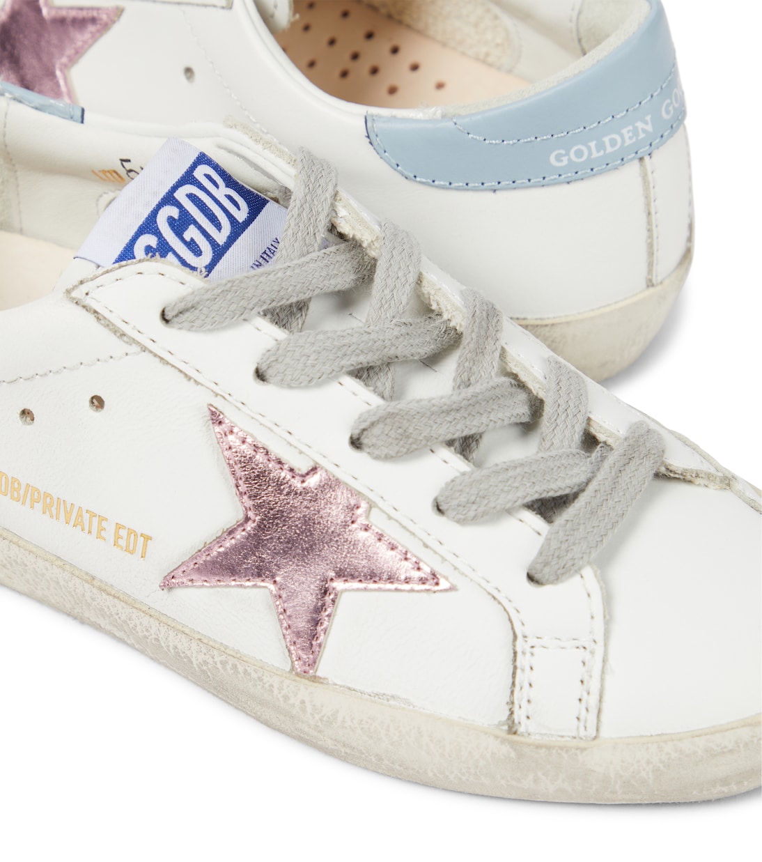 Super-Star leather sneakers | Golden Goose Kids
