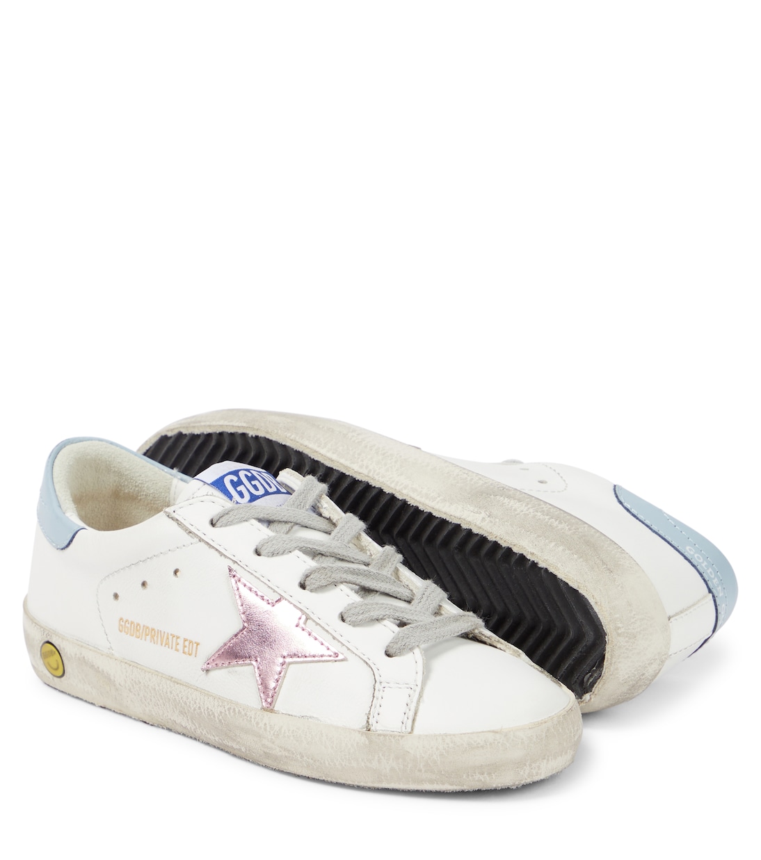 Super-Star leather sneakers | Golden Goose Kids