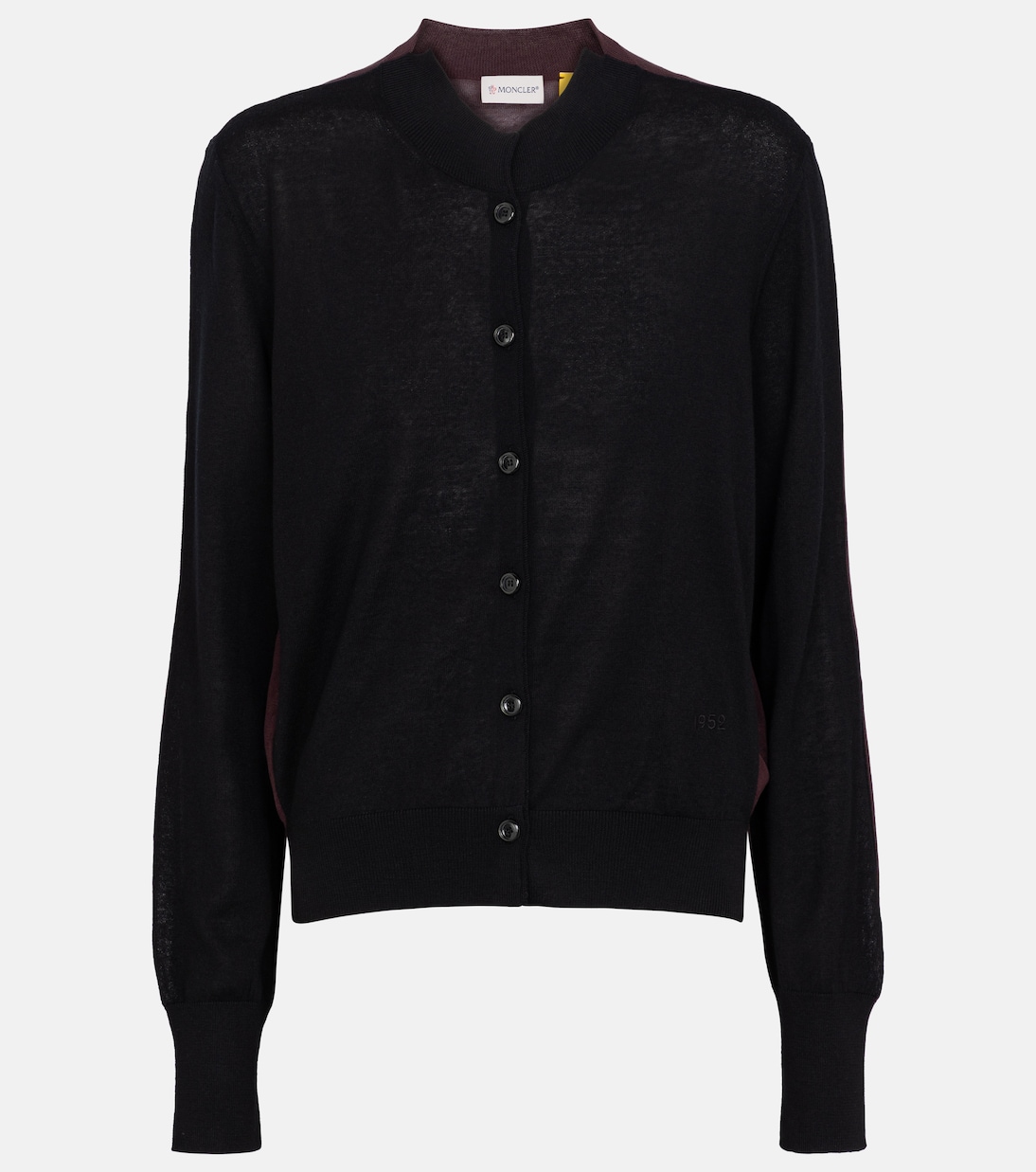 2 Moncler 1952 cashmere and cotton-blend cardigan | Moncler Genius