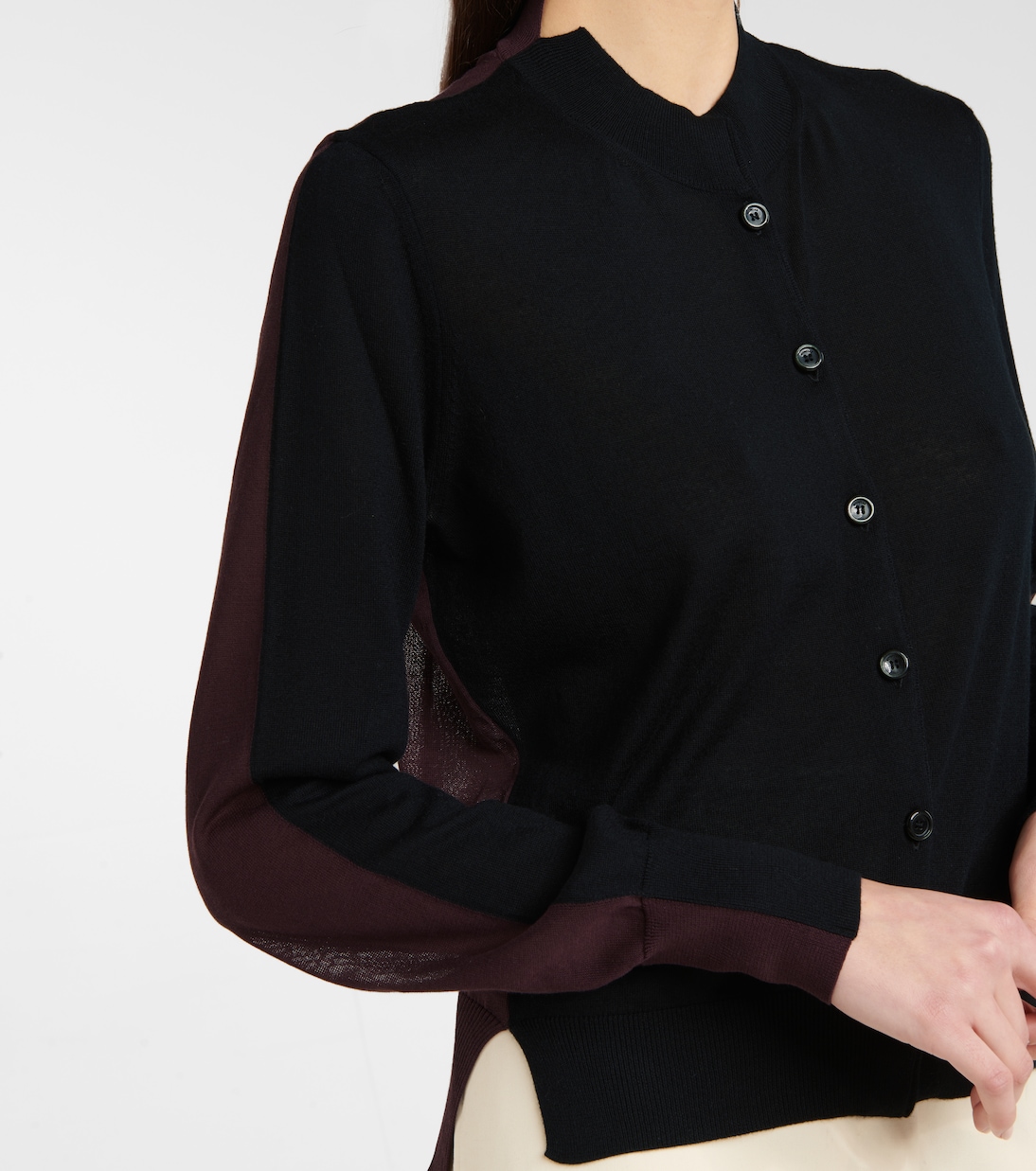 2 Moncler 1952 cashmere and cotton-blend cardigan | Moncler Genius
