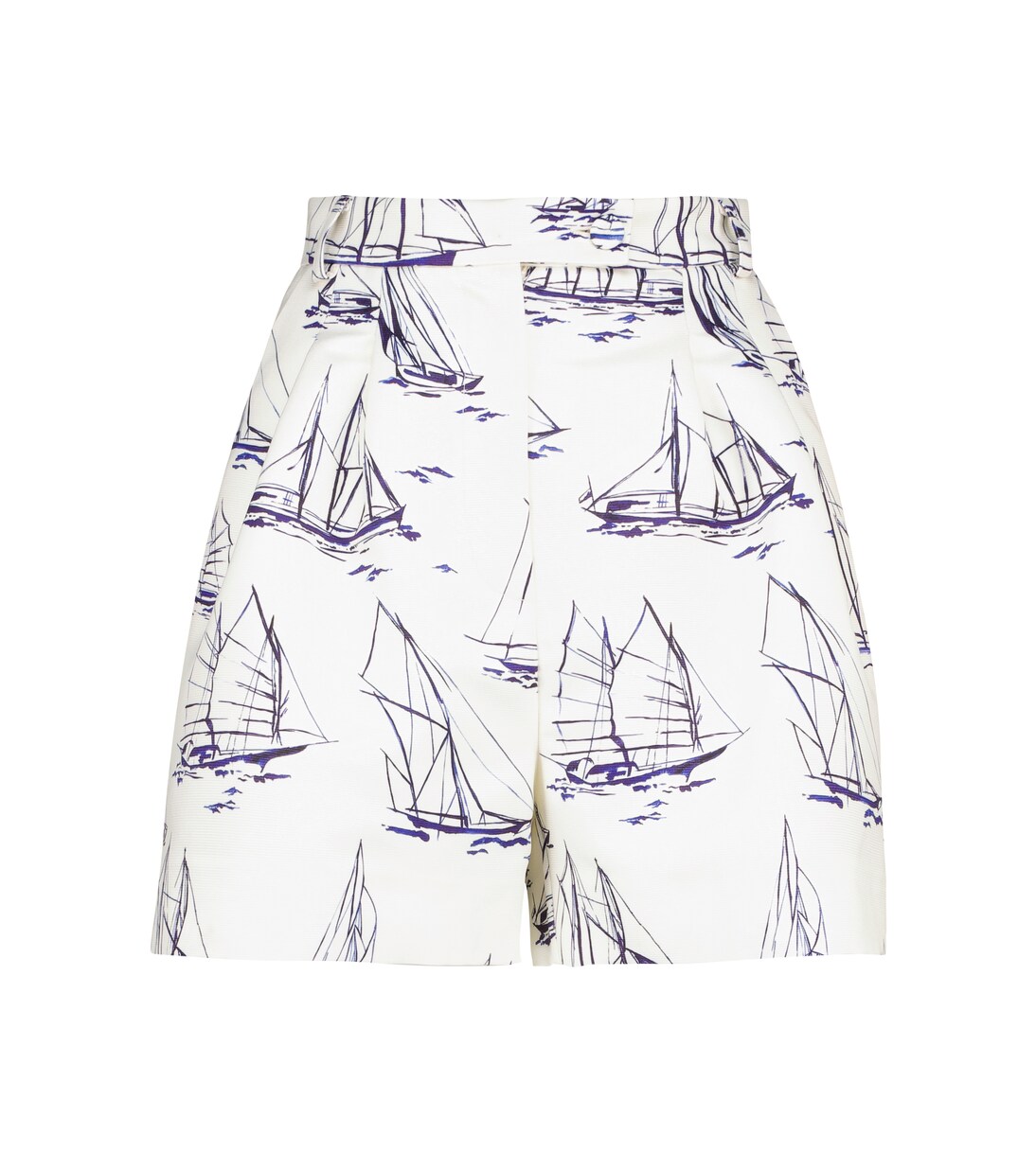Shorts Elliott a stampa in taffetà | Emilia Wickstead
