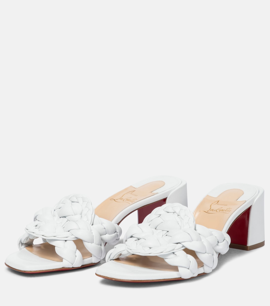 Pantoletten Marmela 55 aus Leder | Christian Louboutin