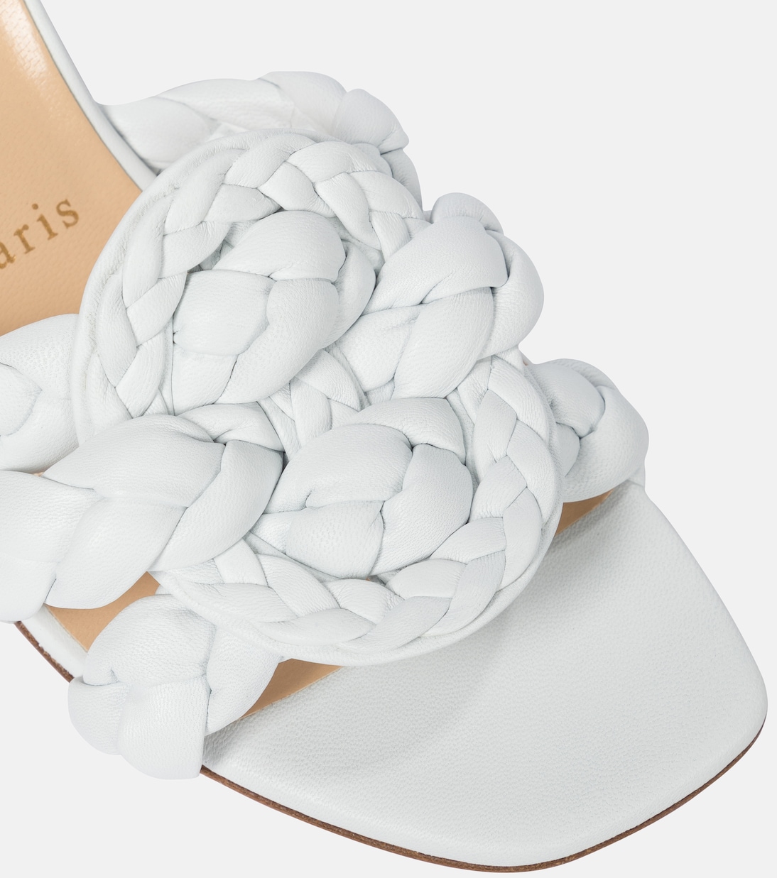 Pantoletten Marmela 55 aus Leder | Christian Louboutin