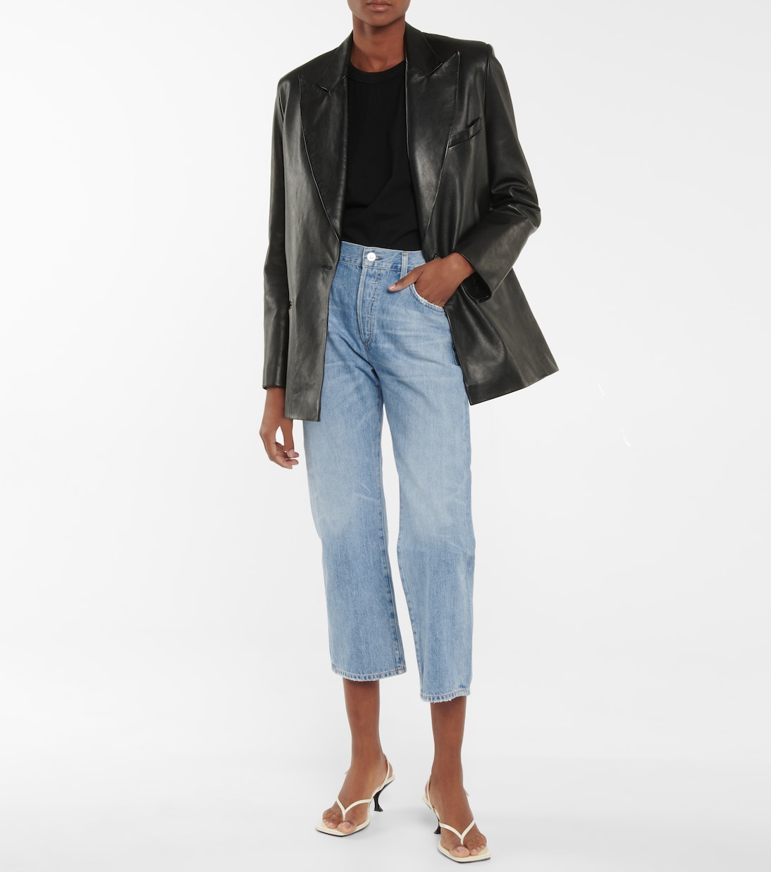 Jeans rectos Emery cropped | Citizens of Humanity