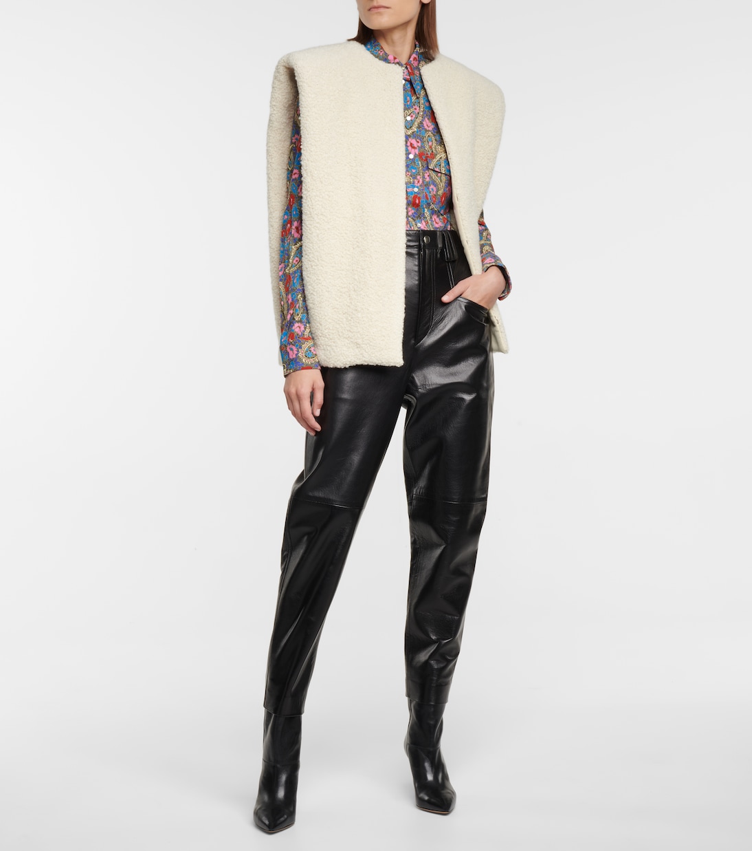 Bedrucktes Hemd Lettyae aus Jersey | Isabel Marant