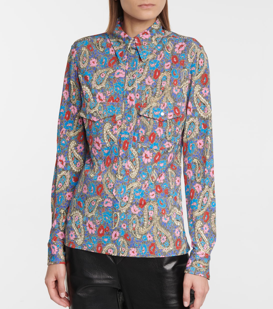 Bedrucktes Hemd Lettyae aus Jersey | Isabel Marant