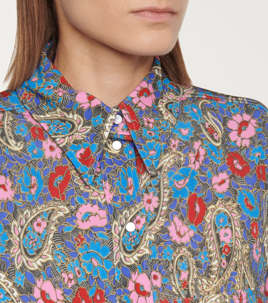 Bedrucktes Hemd Lettyae aus Jersey | Isabel Marant