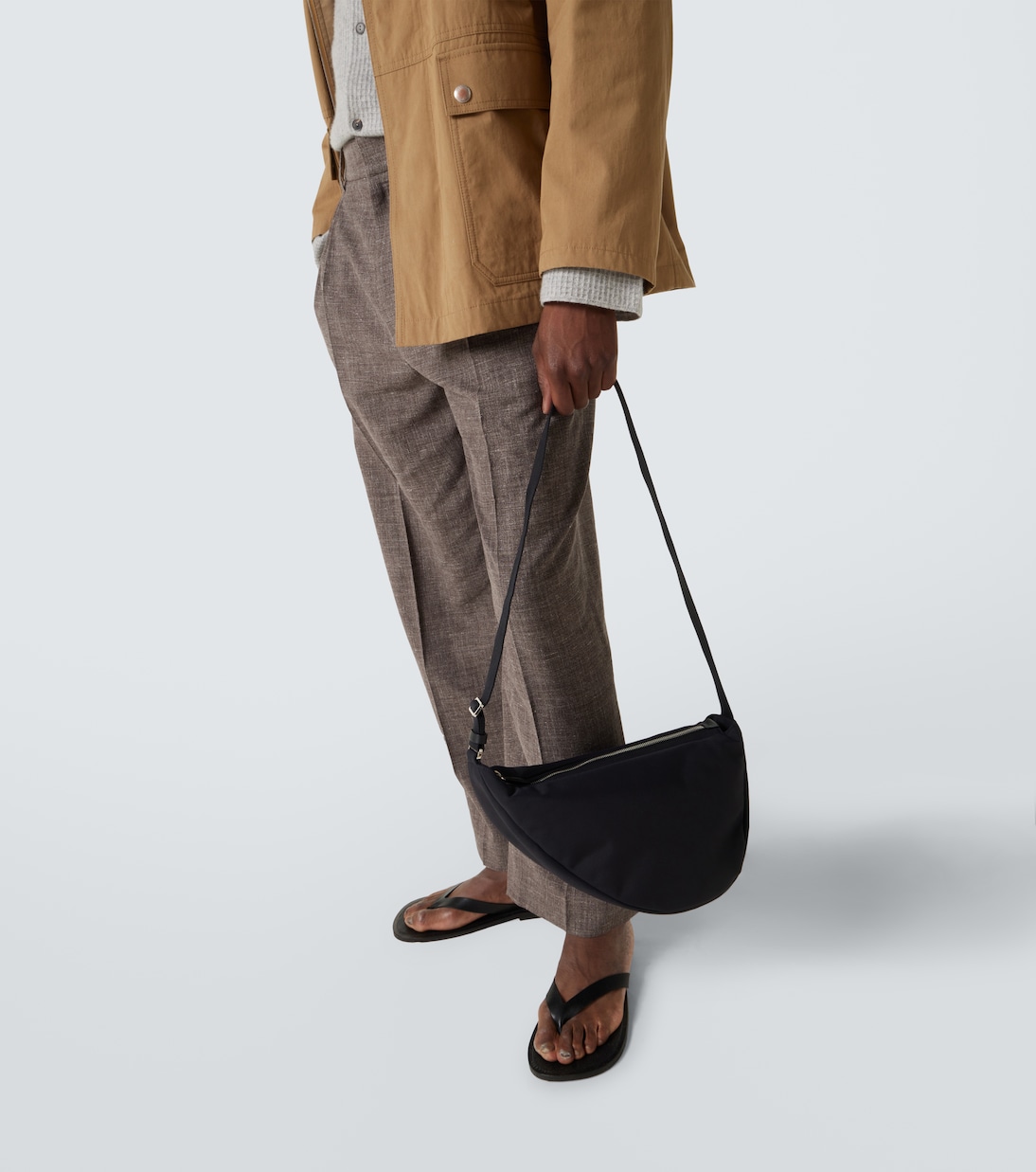 Messenger Bag Slouchy Banana Two | The Row