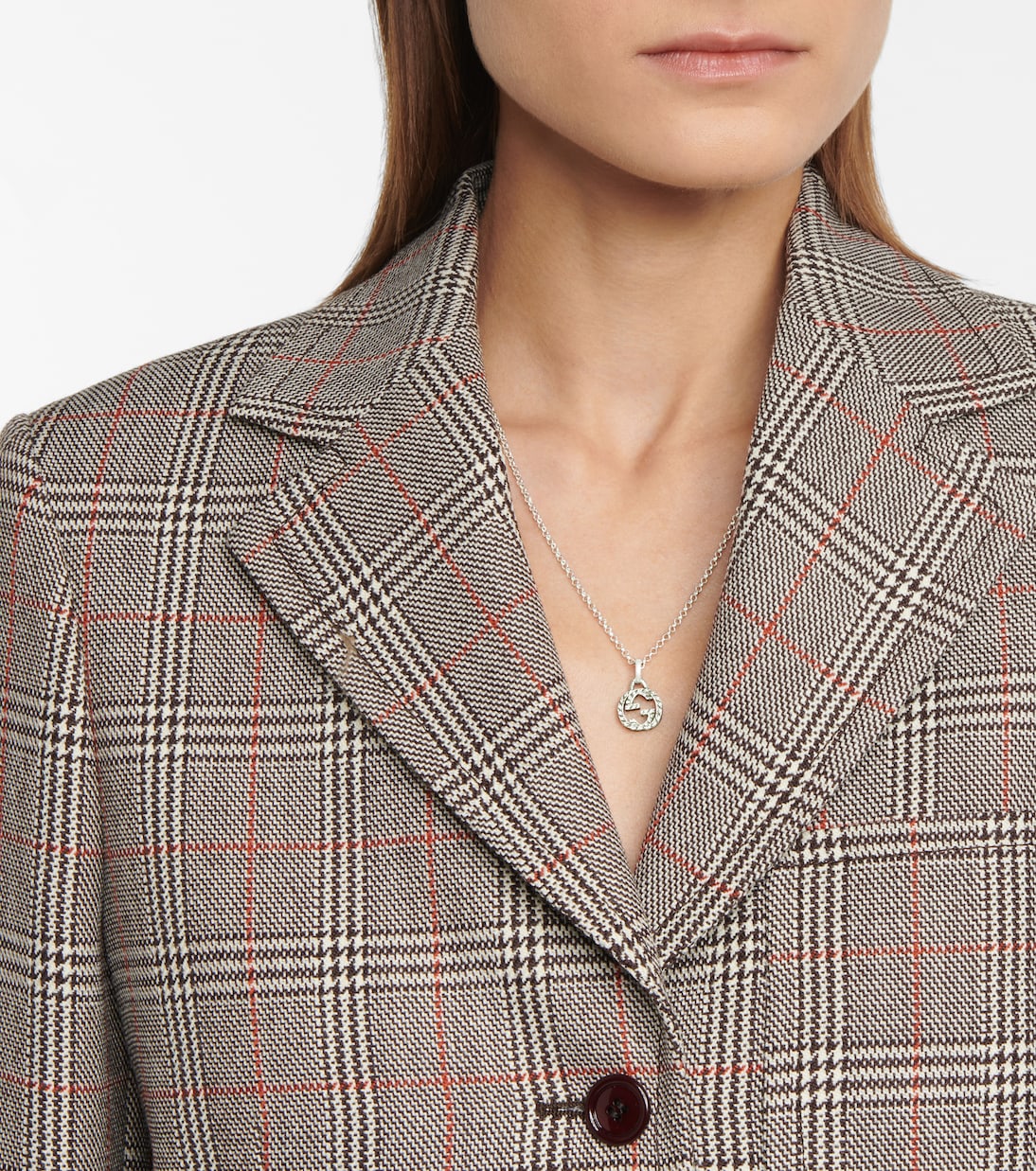 Collana in argento sterling con pendente GG | Gucci