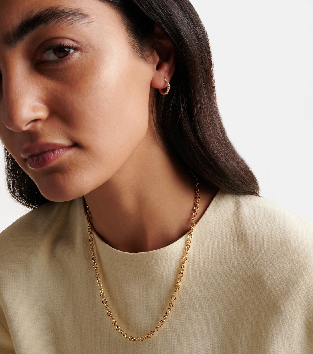 Collier chaîne Helio en or 18 ct | Spinelli Kilcollin