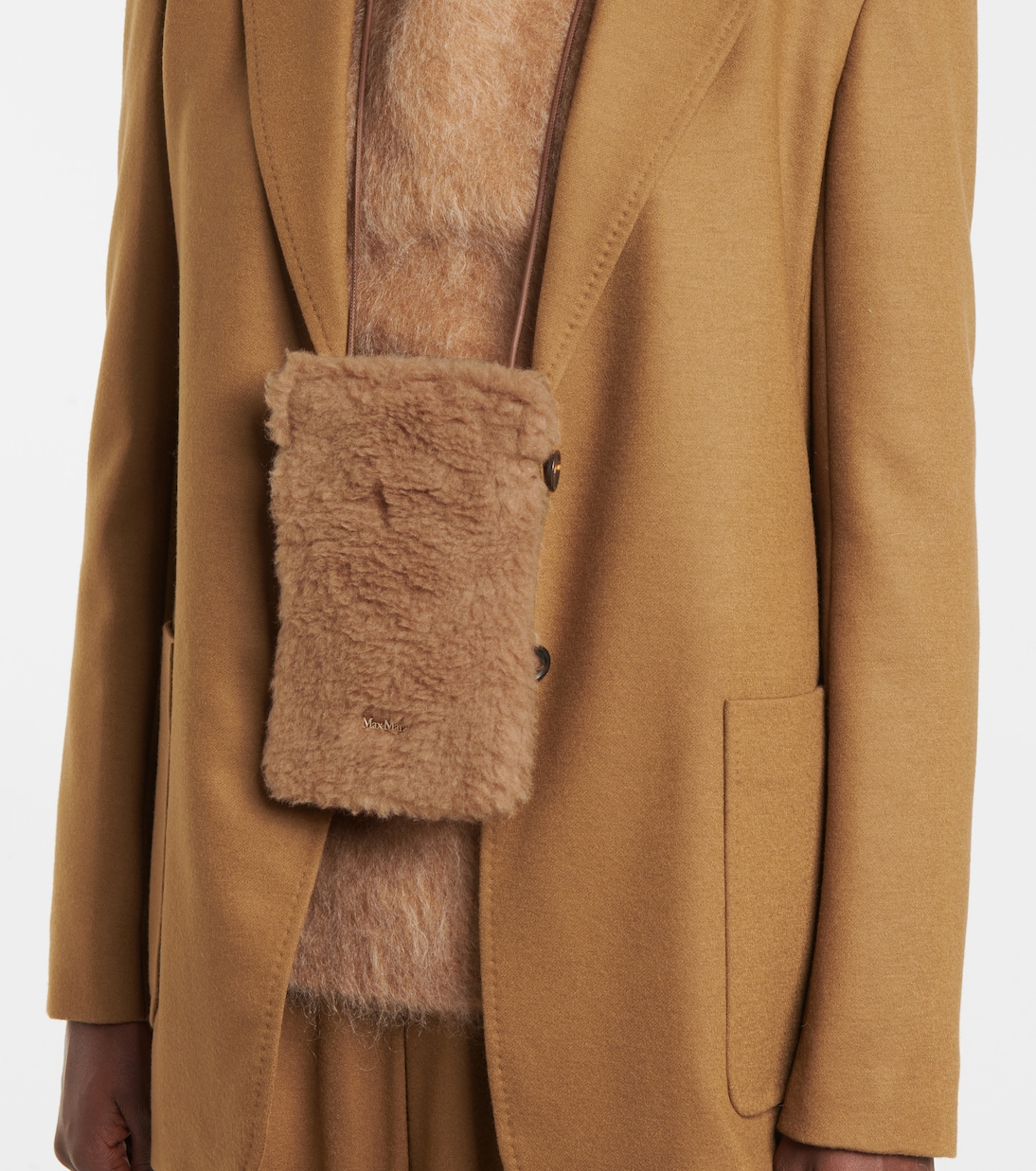 Borsa porta smartphone Crossy in teddy | Max Mara