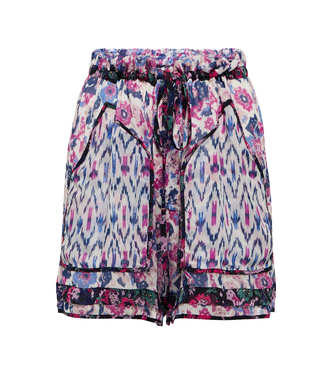 Shorts Riolmy in georgette con stampa | Marant Etoile