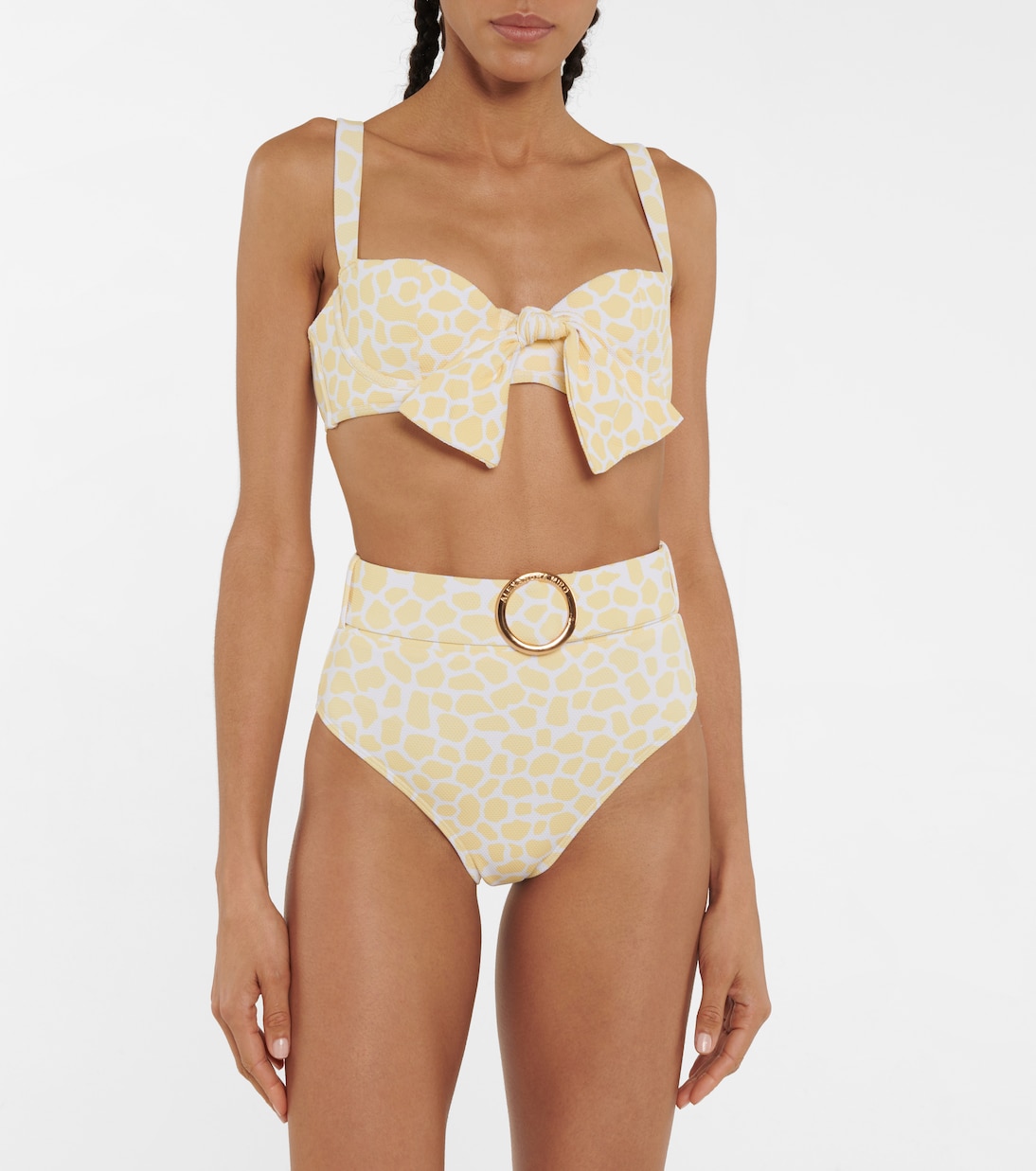 Top bikini Clara con stampa | Alexandra Miro