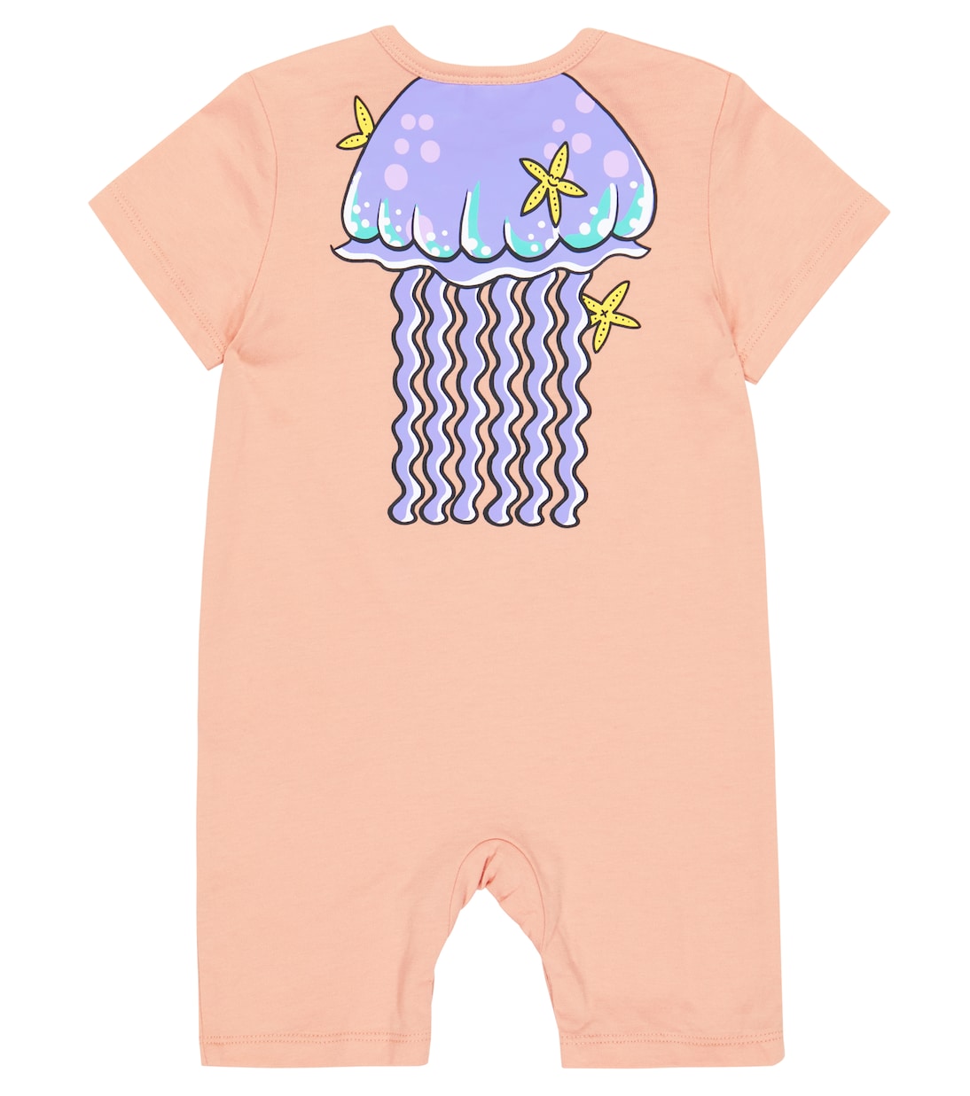 Baby printed cotton romper | Stella McCartney Kids