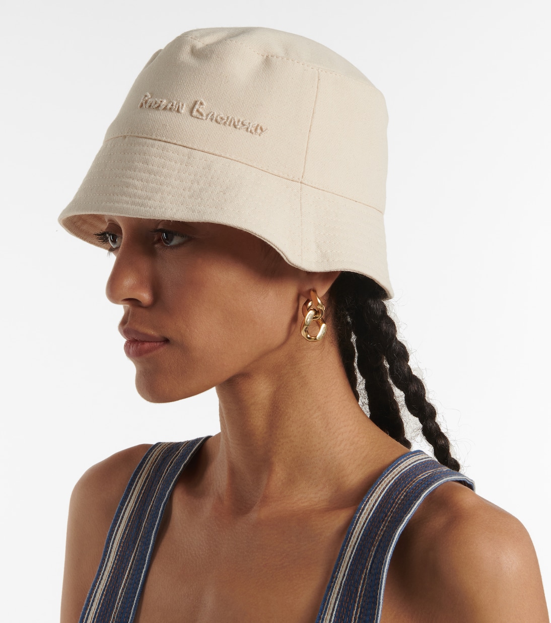 Cappello da pescatore in canvas con logo | Ruslan Baginskiy