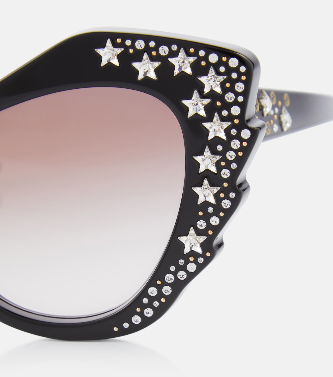 Gafas de sol cat-eye adornadas | Gucci