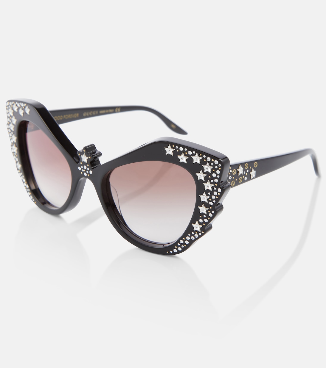 Gafas de sol cat-eye adornadas | Gucci