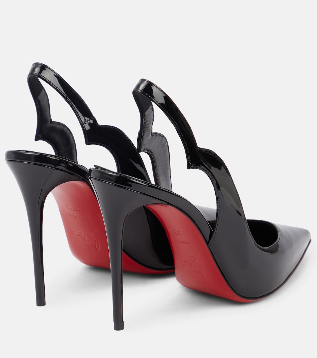 Slingback-Pumps Hot Chick aus Leder | Christian Louboutin