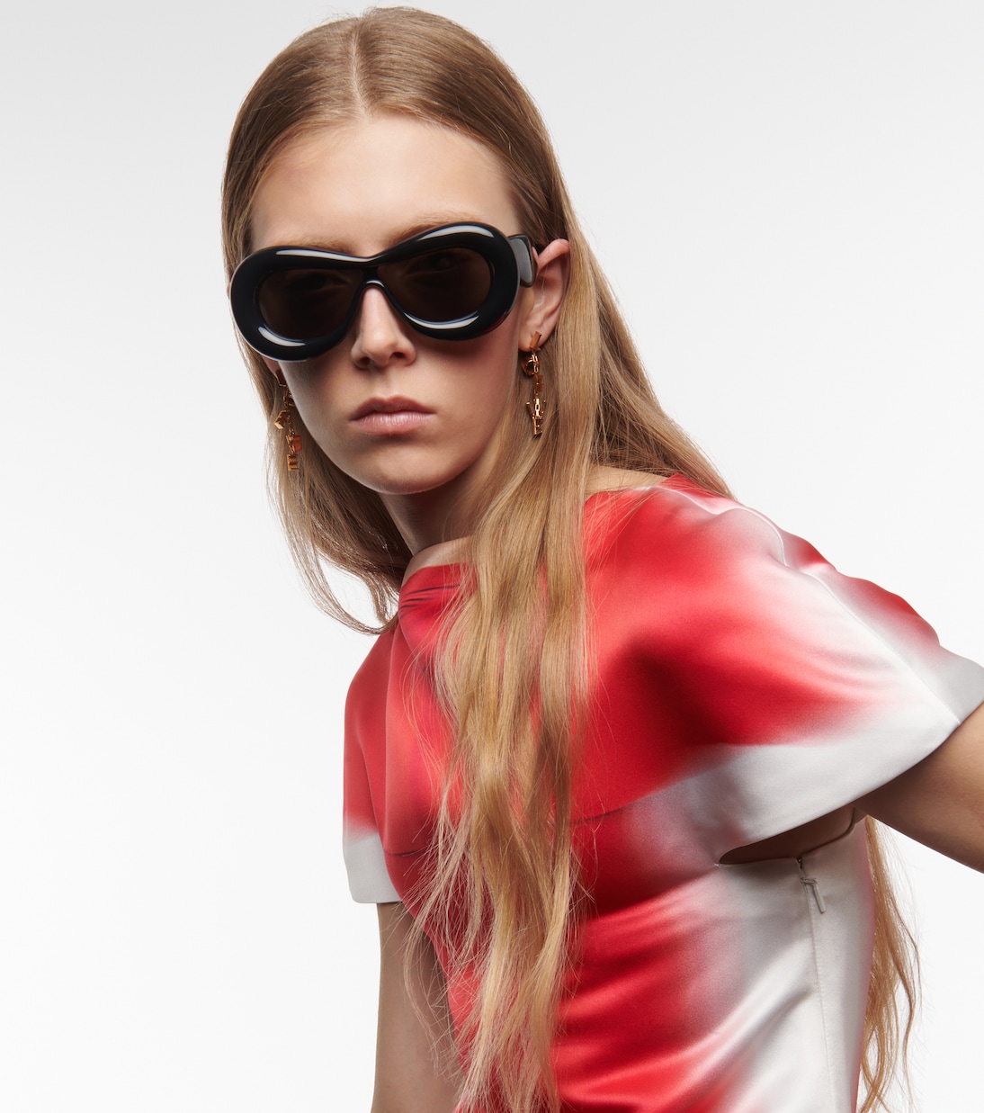 Occhiali da sole LOEWE Ovali Ispirati al Futuro per Giovani Stilisti