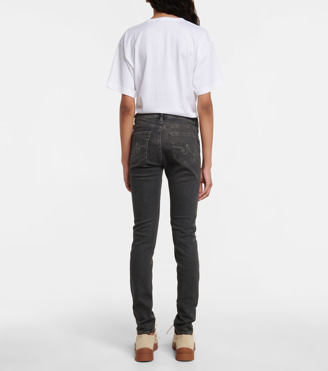 Mid-Rise Skinny Jeans The Legging | AG Jeans
