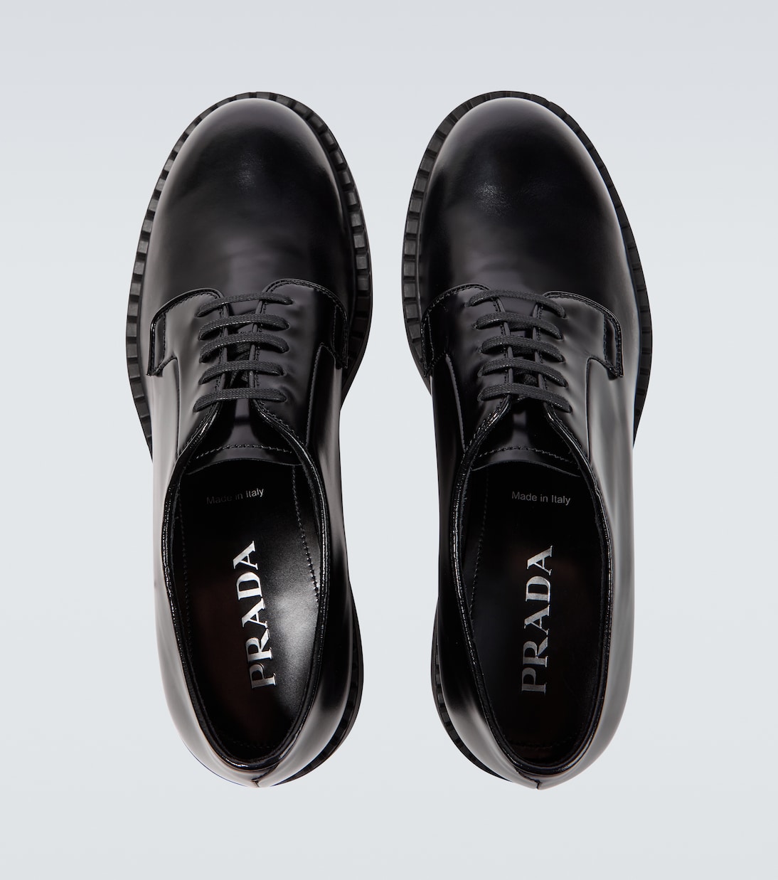 Stringate in pelle  | Prada