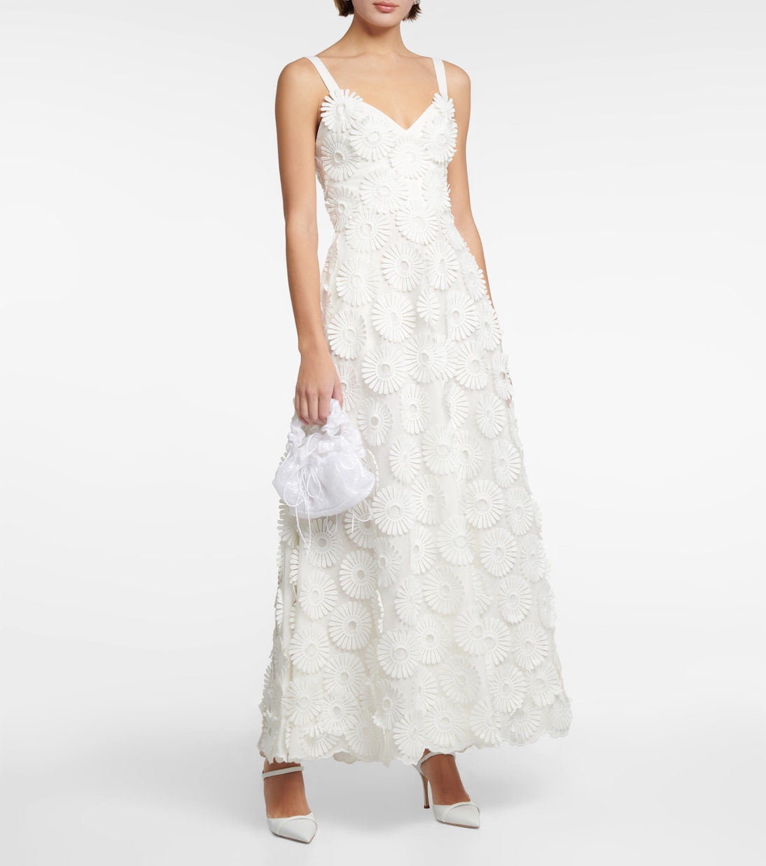 Floral appliqué gown | Elie Saab