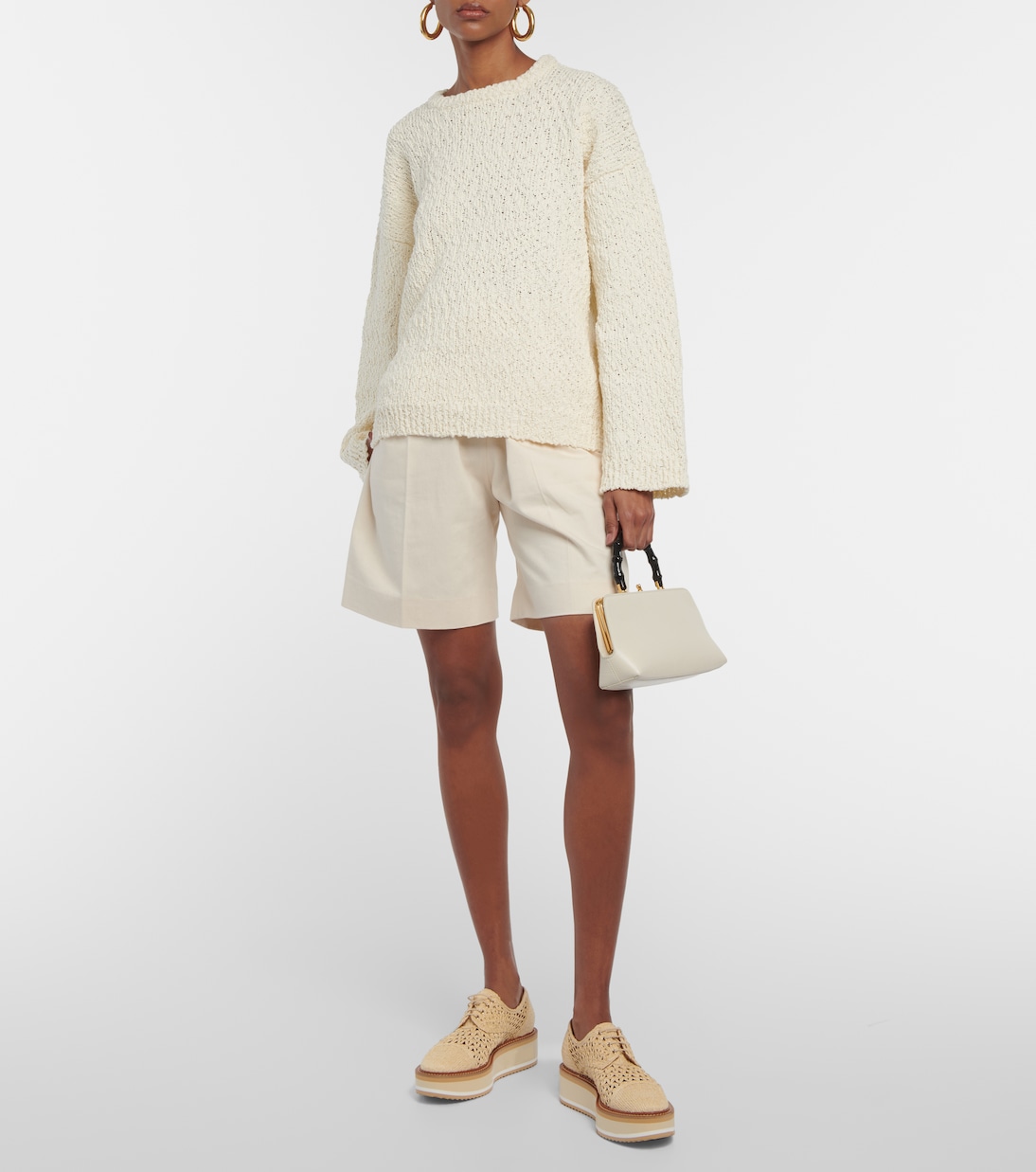 Borril raffia platforms | Clergerie