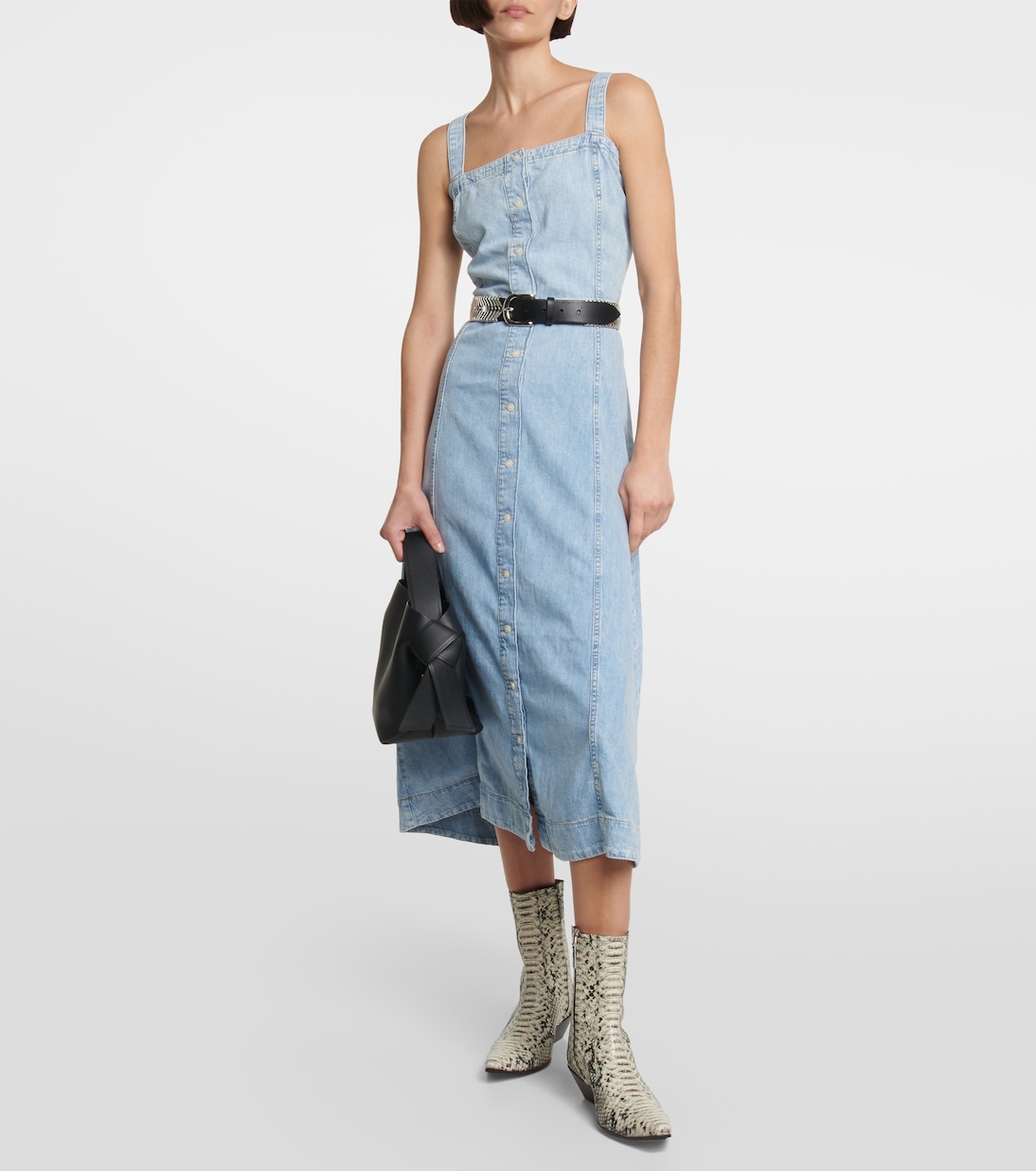 Abito midi Sally di jeans | 7 For All Mankind
