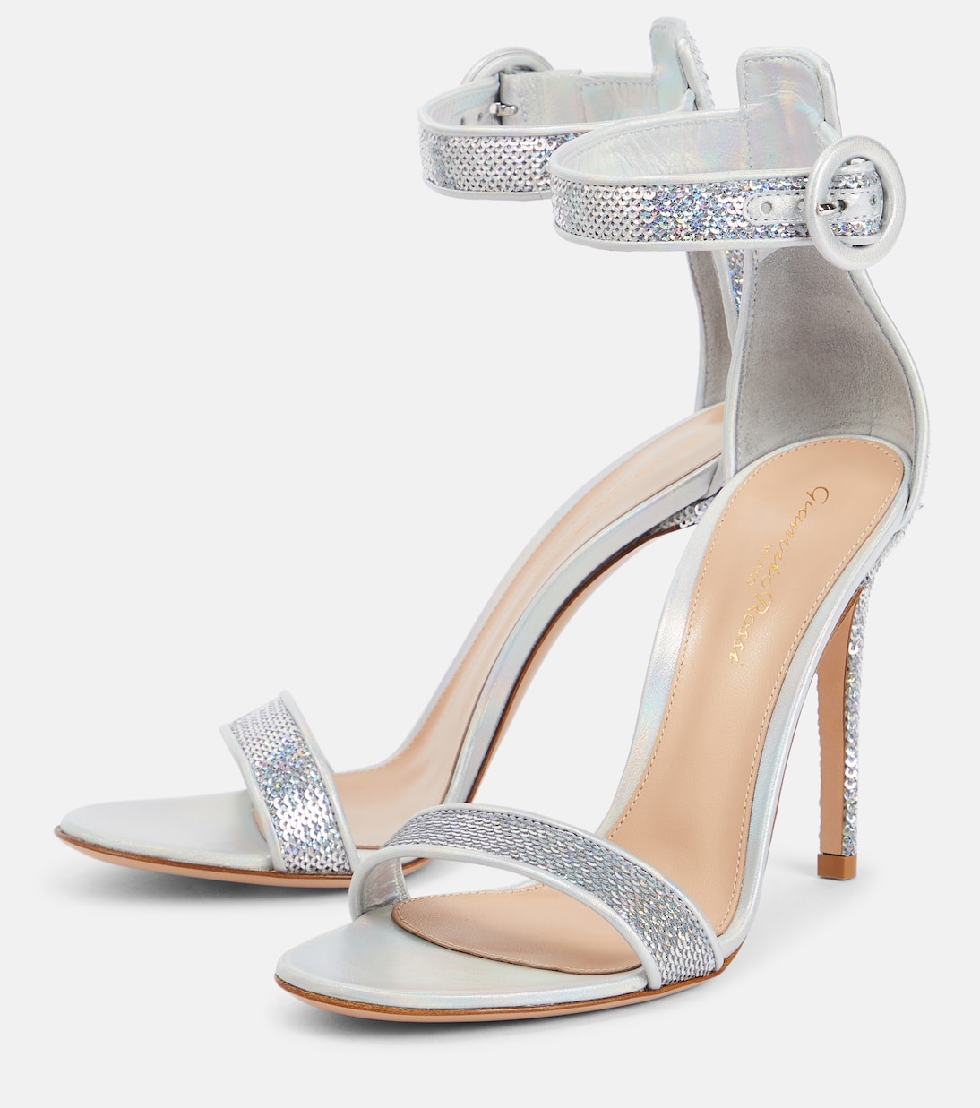 Embellished leather sandals | Gianvito Rossi