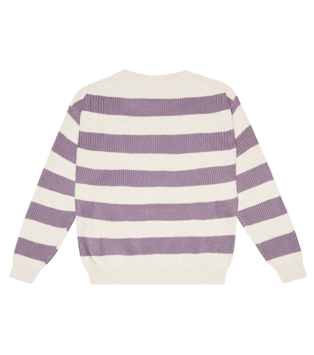 Jersey de algodón a rayas | Brunello Cucinelli Kids