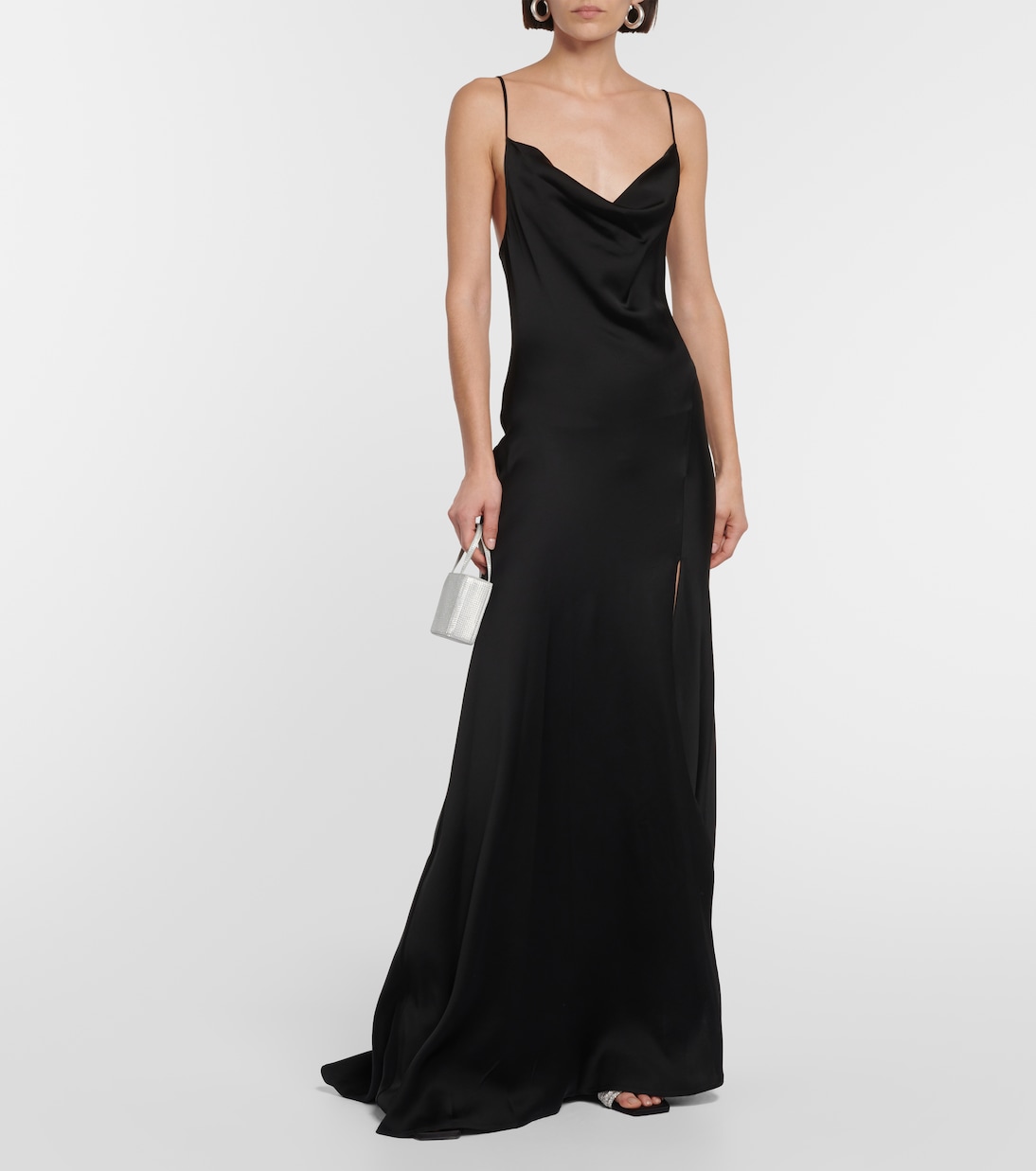 Satin maxi slip dress | Simkhai