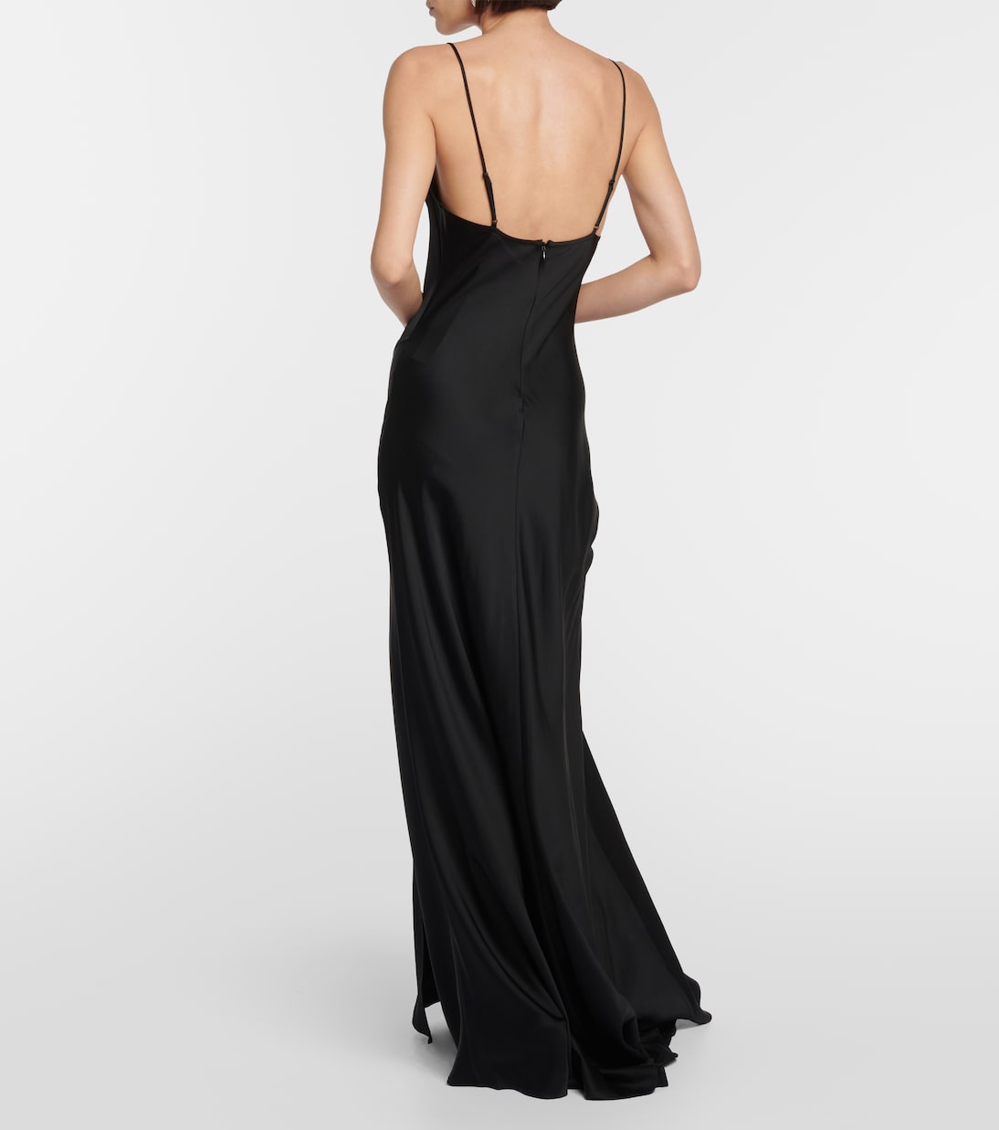 Satin maxi slip dress | Simkhai