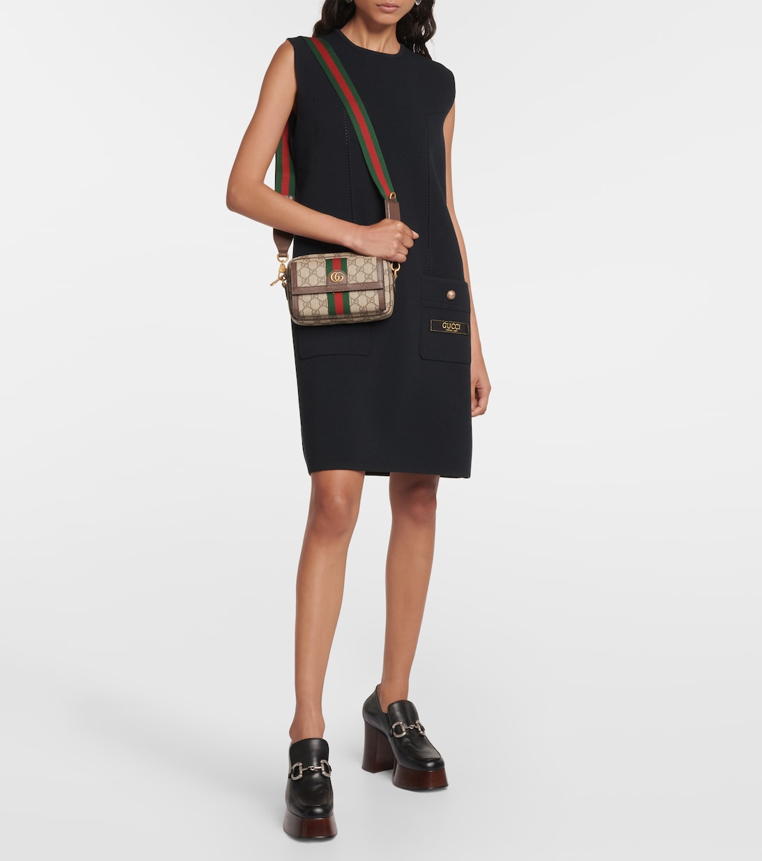 Schultertasche Ophidia GG Mini aus Canvas | Gucci