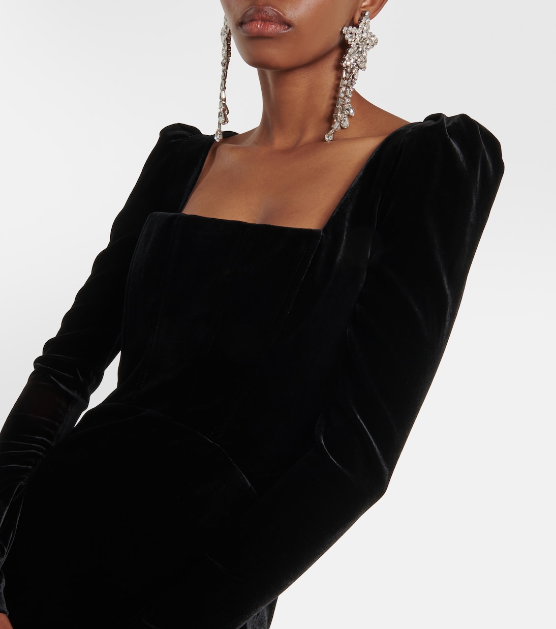 Robe aus Samt | Alessandra Rich