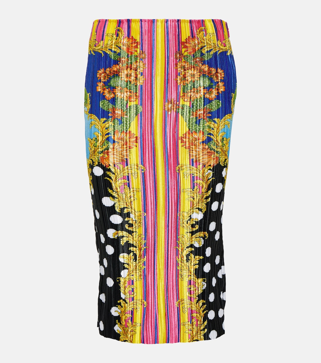 Jupe midi Medusa Palm Springs imprimée | Versace