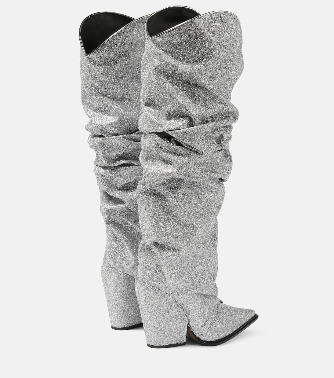 Botas altas con glitter | Alexandre Vauthier