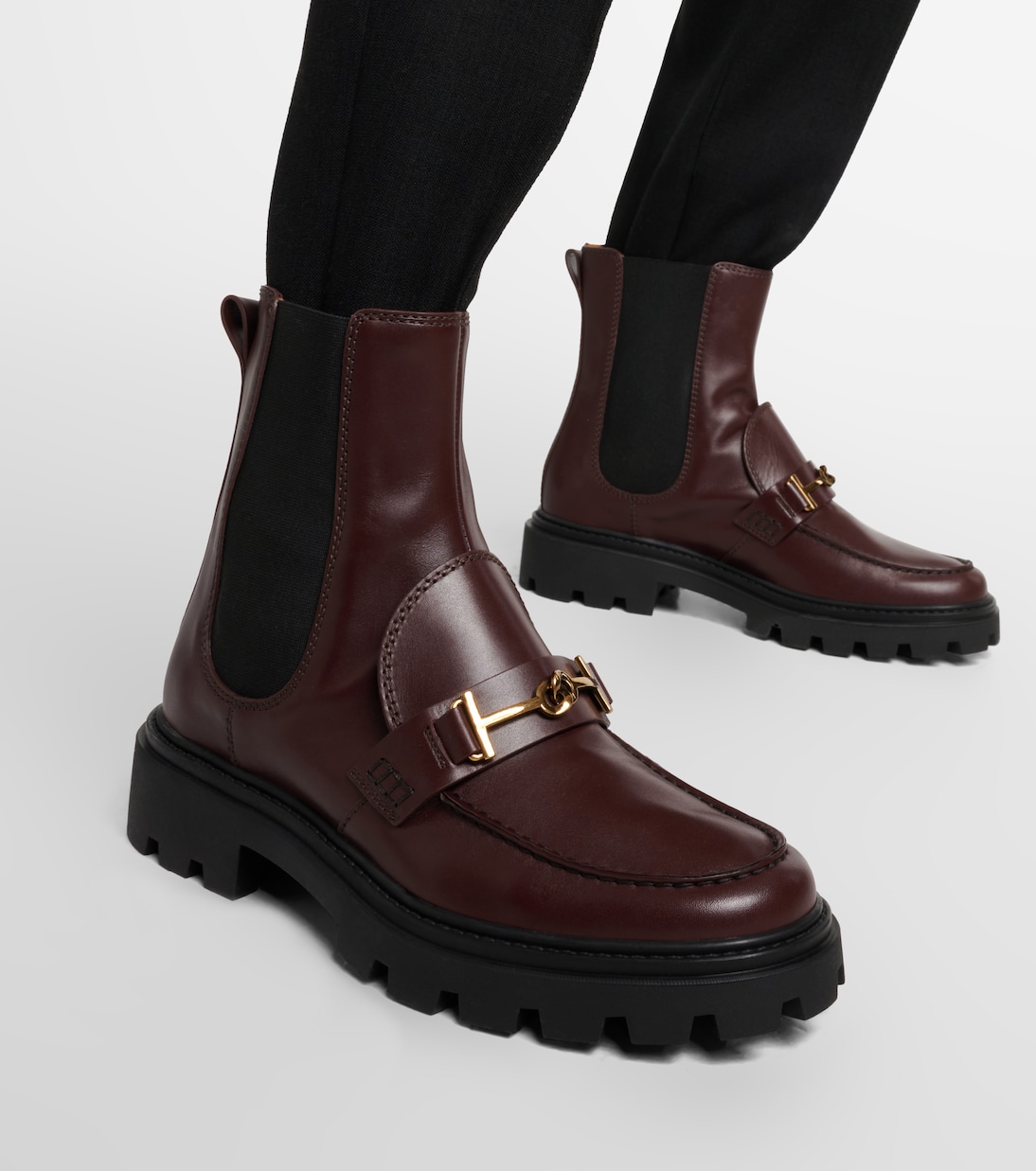 Chelsea Boots T-Ring aus Leder | Tod's