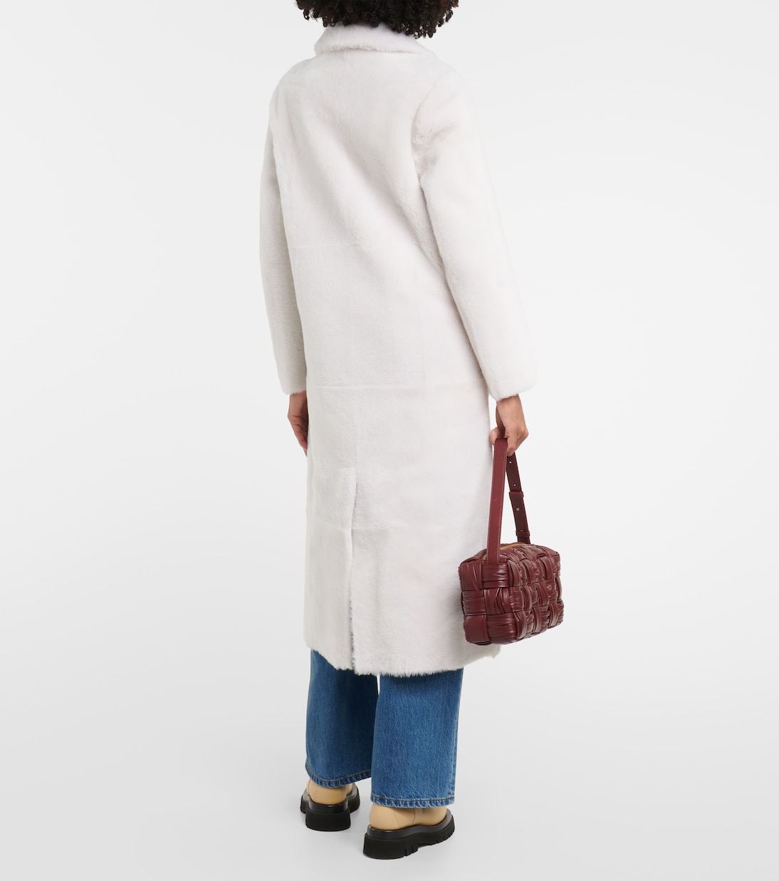 Manteau réversible en shearling | Blancha