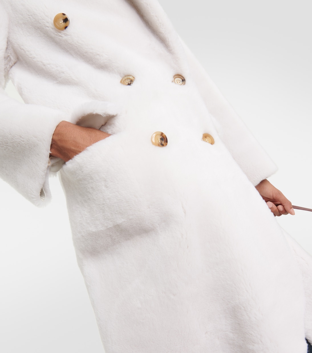 Manteau réversible en shearling | Blancha