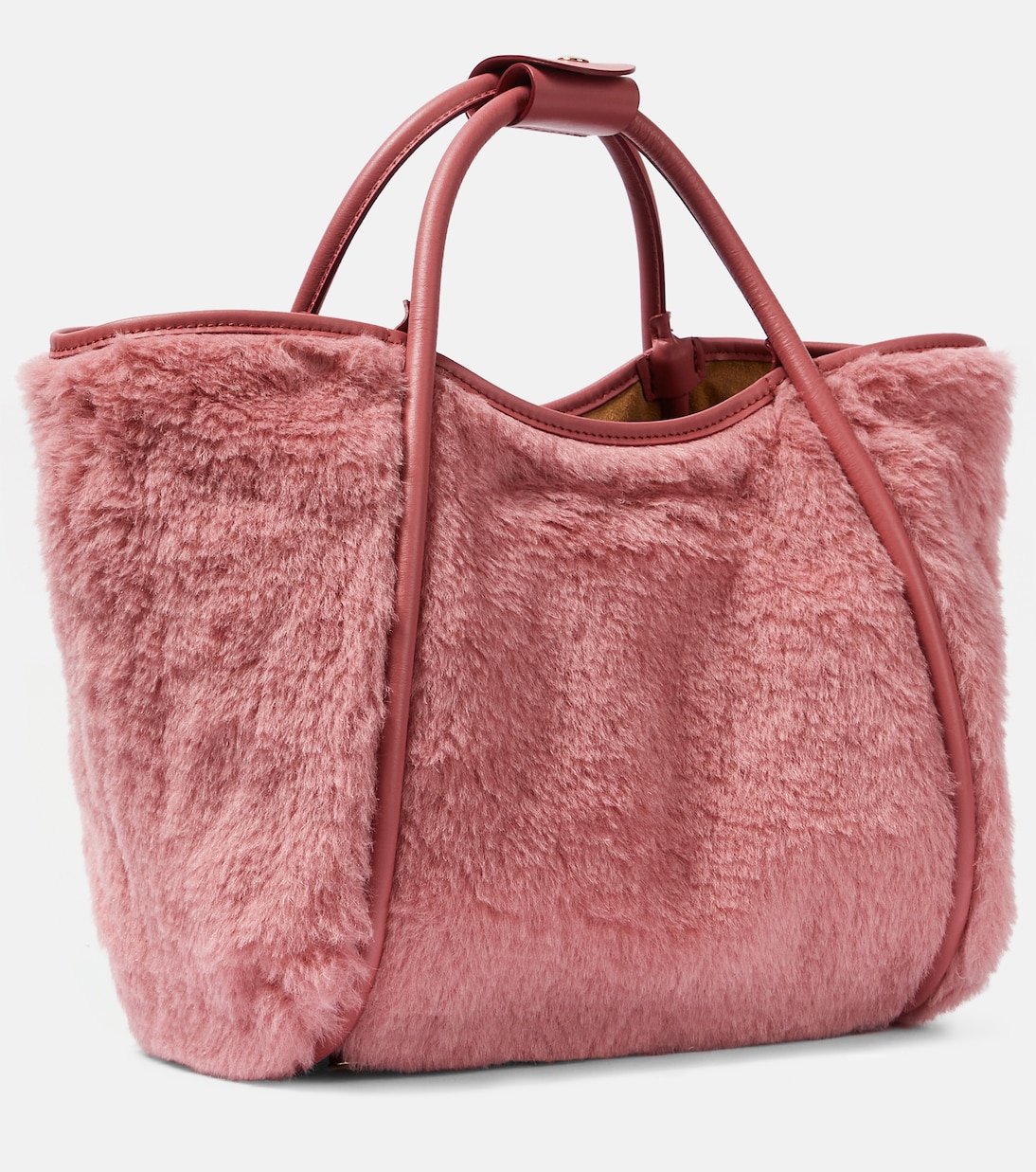 Borsa Marine Medium in teddy  | Max Mara