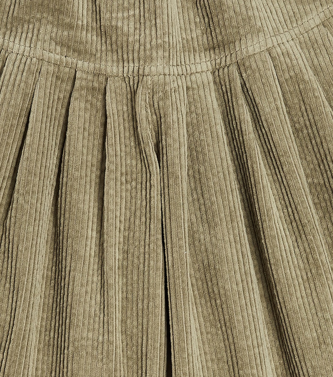 Yusu corduroy wide-leg pants | C'era Una Volta
