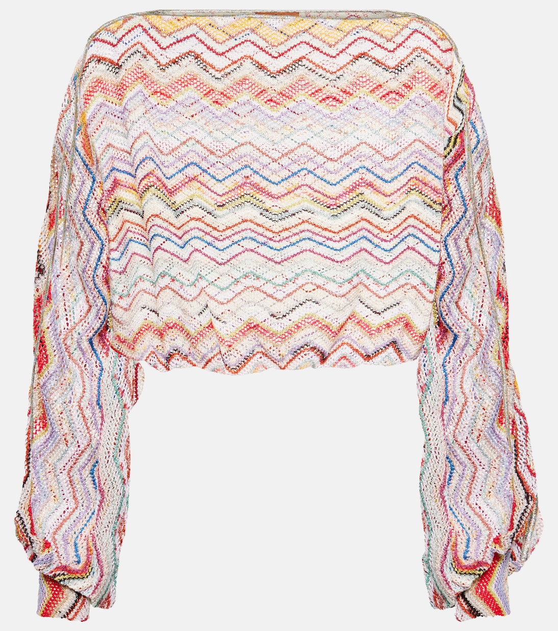Cropped-Top aus Häkelstrick | Missoni Mare