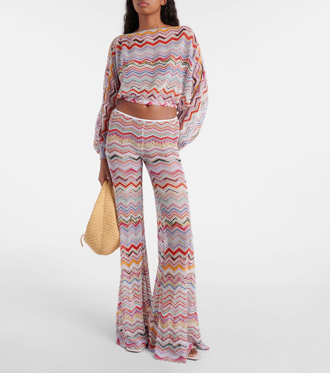 Cropped-Top aus Häkelstrick | Missoni Mare