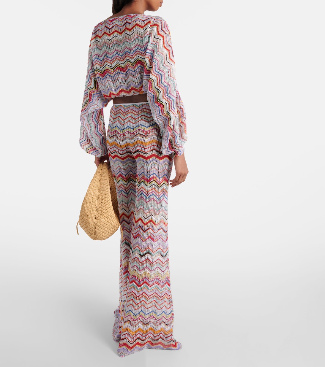 Cropped-Top aus Häkelstrick | Missoni Mare