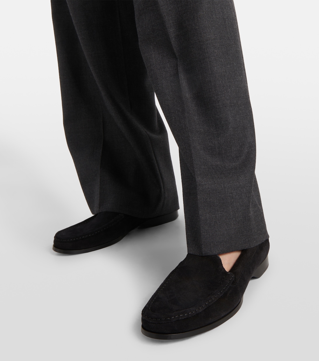 Mocassins Ruth en daim | The Row
